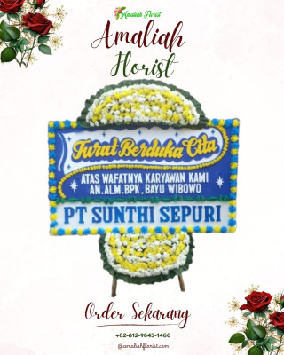 Papan Bunga Duka di Malatunrung